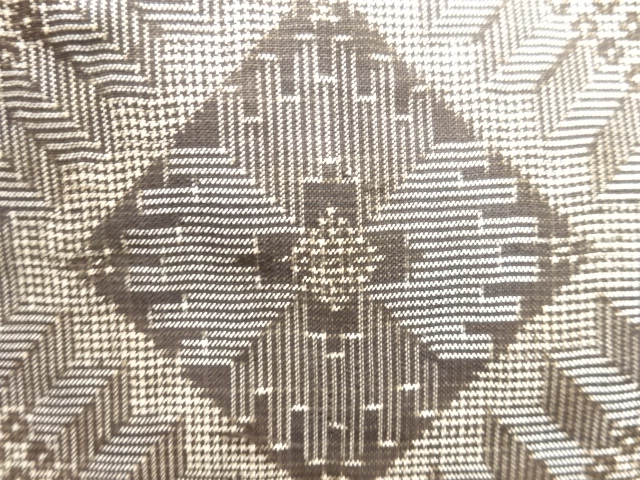 JAPANESE KIMONO / ANTIQUE KIMONO / SILK / DORO OSHIMA TSUMUGI
